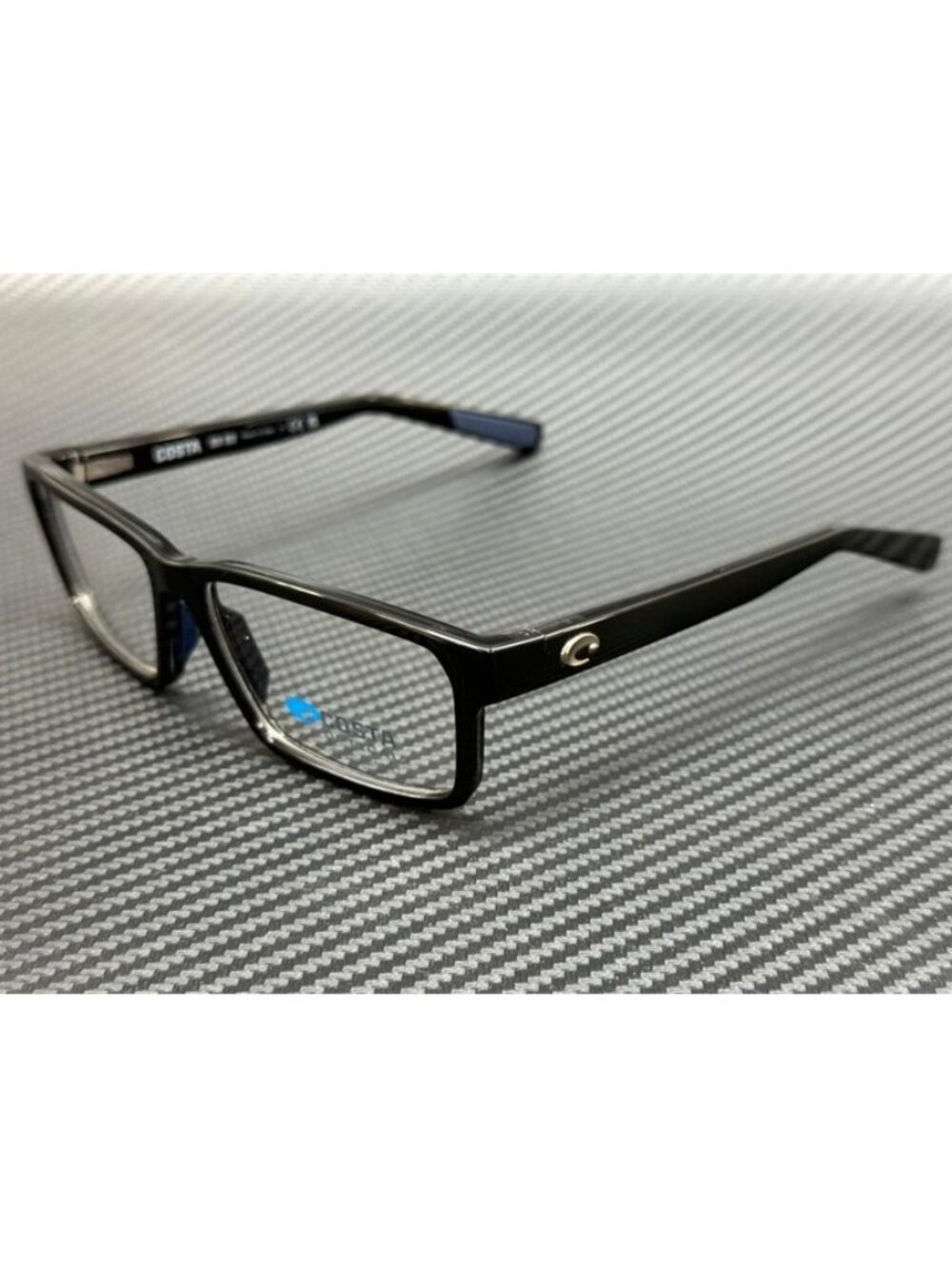 New Black Men Black Smoke Eyeglasses 55-14-140